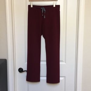 Figs Livingston burgundy size small. Will trade